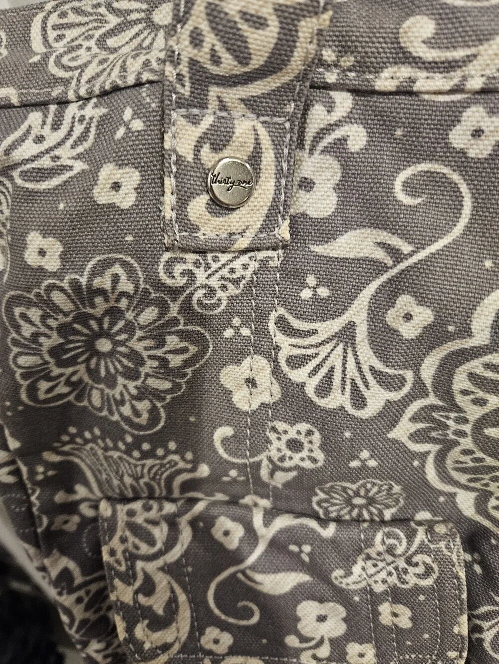 Thirty-One Floral Shoulder Bag Tote